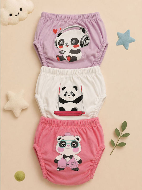 Poopes Set Kids Underwear Potty Training Pants 3 Pieces Multicolour