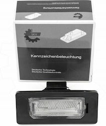 SKV Linkes Kennzeichenbeleuchtung für Audi A1 A4 A5 A6 A7 Q5 TT Skoda Fabia Yeti Volkswagen Passat SKV Linkes Kennzeichenbeleuchtung für Audi A1 A4 A5 A6 A7 Q5 TT Skoda Fabia Yeti Volkswagen Passat