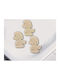 Texi Bath Non-Slip Set Bath Mats 7070205-008 Beige 6 Pieces