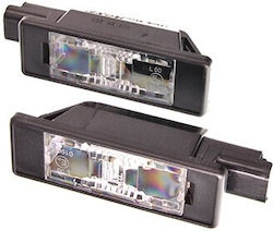 Loro Светлини за Регистрационната Табела LED за Citroen DS5 / C3 / C-Elysee