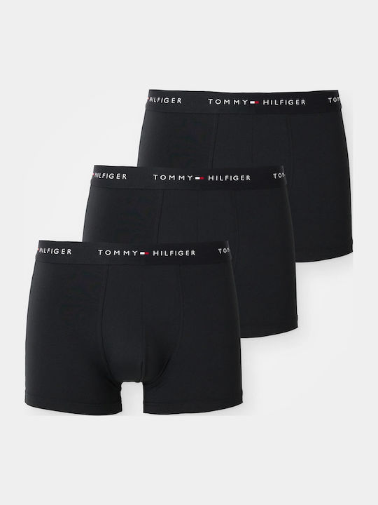 Tommy Hilfiger Ανδρικά Μποξεράκια Μαυρο 3Pack