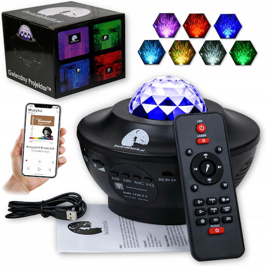 Smart Projector Διακοσμητικό Φωτιστικό Original LED RGB