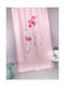 Guy Laroche Perdea pentru copii Amore cu Coafură Roz 145x270cm