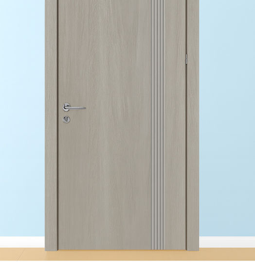 Ușă interioară Ct-105-s1 Stejar embosat gri 2000x780mm încuietoare 4