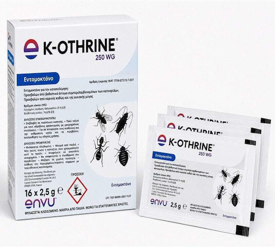 Envu K-othrine 250 Wg Pulbere 2.5gr Envu K-othrine 250 Wg Pulbere 2.5gr
