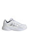 Kids Sports Shoes Running with Laces White