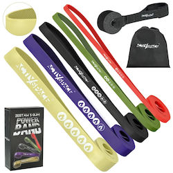 Activ Space Widerstandsbänder Set 5 Stück Rote 2,08 m Activ Space Widerstandsbänder Set 5 Stück Rote 2,08 m