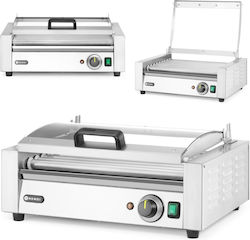 Hot Dog Roller Warmer Lid 9 Rollers 45 Cm 790 W