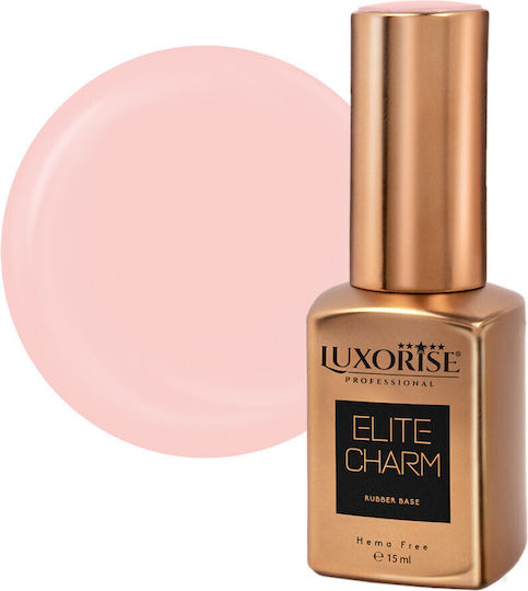 Strat de bază din cauciuc Hema Free Luxorise Elite Charm Natural Beauty 15 ml