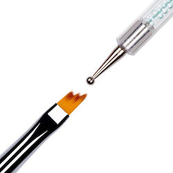 One Stroke Nail Art Brush Double-ended #06 Luxorise One Stroke Nail Art Brush Double-ended #06 Luxorise