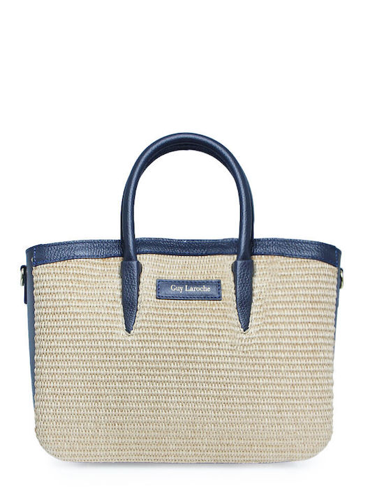 Guy Laroche Straw Women's Handbag Blue