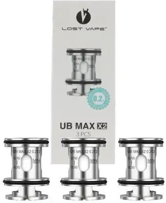 Lost Vape Ub Max V2 Rezistență pentru Țigarete Electronice 0.2ohm 3 bucăți