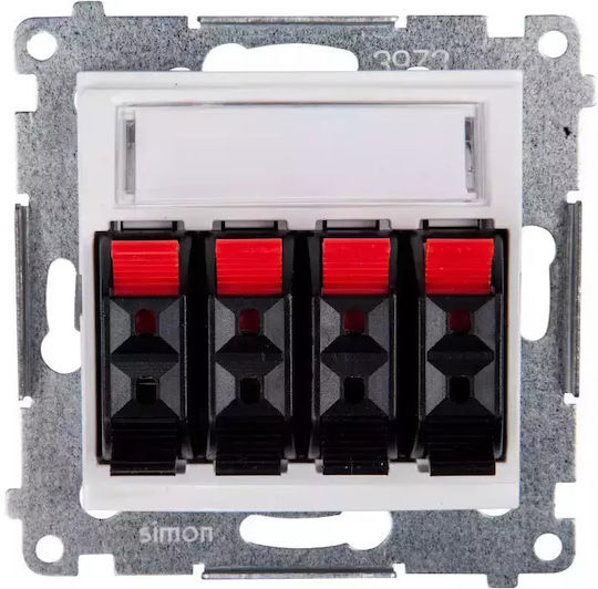 Kontakt-Simon Prize Difuzor Simon54 Quad Alb Dgl34.01/11