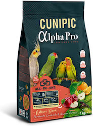 Cunipic Alpha Pro Mittlere Vögel Pellet 1kg