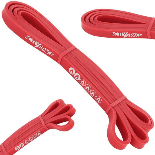 Activ Space Λάστιχο Γυμναστικής Loop Μαλακό Κόκκινο