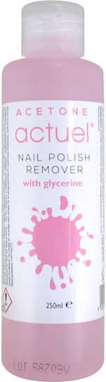 Actuel Acetone Nail Polish Remover Γλυκερίνη 250ml