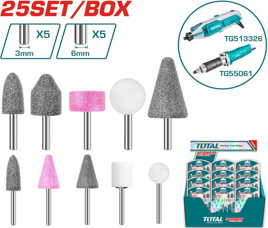Total Комплект аксесоари 10 броя Tg504062 Tg513326e Takb1001