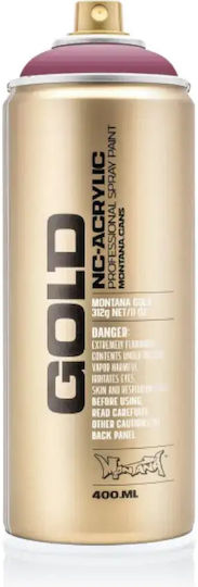 Montana Cans Акрилен Спрей За Боядисване С Металик Ефект Злато G6060 400ml
