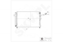 Ψυγείο Κλιματισμού Hyundai Getz Αφυγραντήρα 976061c300 Ψυγείο Κλιματισμού Hyundai Getz Αφυγραντήρα 976061c300