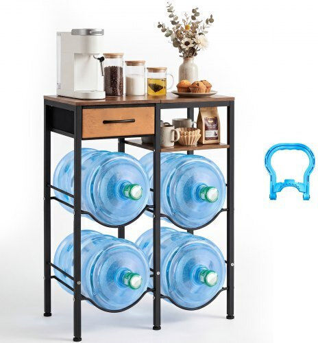 Vevor Metallic Container Stand 11lt