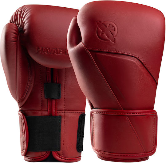 Hayabusa Boxing Gloves Leather Competition Red