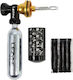 Lezyne Lezyne Co2 1-PK-TBC2-V104 Fahrradluftpumpe mit Hand Inflator Co2