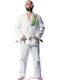 Olympus Uniformă bărbătească Brazilian Jiu Jitsu Albă