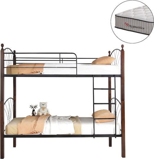 Storey Κουκέτα Μονή για Στρώμα 90x190cm