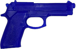 Rubber Pistol Realistic Blue
