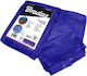 Bradas Waterproof Tarpaulin 50gr/m² 20x15m Light Type Blue