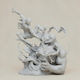 Άβαφη 3d Φιγούρα Spiderman Battle Venom 350mm Βάψιμο Diy Δώρο Χρώματα 15,2 Cm 1:12
