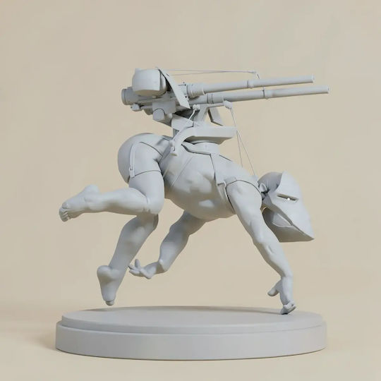 Unpainted 3D Figur Pieck Cart Titan Angriff auf Titan Bemalt Diy Geschenk Farben 20 Cm 1:8