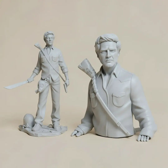 Άβαφη 3d Φιγούρα Joel 2 Version From Last Us 3d Model Βάψιμο Diy Δώρο Χρώματα 30 Cm 1:6