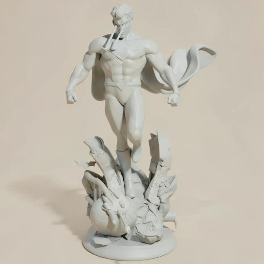 Unpainted 3D Figure Superman V2 From DC Painting DIY Gift Colors 30 cm 1:6