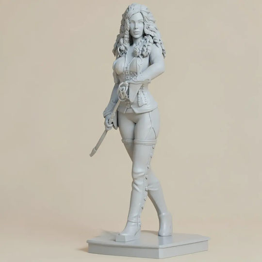 Unpainted 3D Figure Anna Valerious Van Helsing Painting Diy Gift Colors 15.2 Cm 1:12