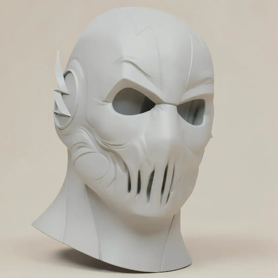 Unbemalte 3d Sammelbare Figur Cosplay Maske Zoom Aus Flash Bemalen Diy Geschenk Farben 30 Cm 1:6