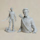 Figurină 3D Nevopsită Joel Versiunea 2 Din Ultimul Dintre Noi Model 3D Vopsire Diy Cadou Culori 15,2 Cm 1:12