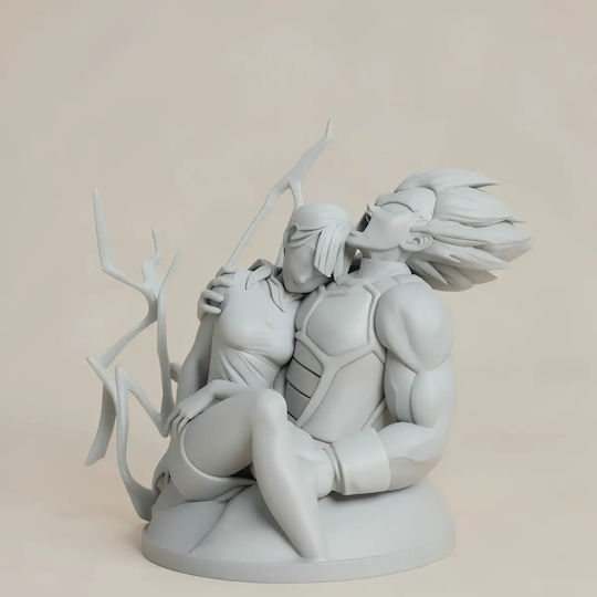 Άβαφη 3D Фигура Vegeta Bulma Death Digital Боядисване DIY Подарък Цветове 20 см 1:8