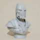 Άβαφη 3D Фигура Mortal Kombat Cyrax Бюст Дигитално Боядисване DIY Подарък Цветове 15,2 см 1:12
