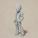 Unpainted 3D Figure Vegeta Ultra Ego No Base Digital Painting DIY Gift Colors 15.2 Cm 1:12