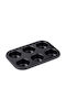 Pyrex Bakeware Tin For Cupcakes/Muffins Made Of Stainless Steel 6x6cm