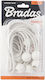 Bradas Plastic Cable Ties 200mmx100mm in White Colour (10 pcs)