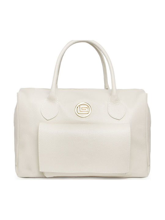 Leder Damenhandtasche Crossbody Beiges
