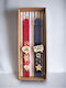 Easter Candles for Couples Scented Handmade with Box Red 2 Pieces