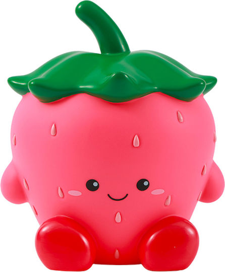 I-Total Cutie de bani pentru copii din plastic roșie 17x17x20cm