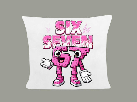 Μαξιλάρι Διάσταση 40x40cm Six-seven Λευκό