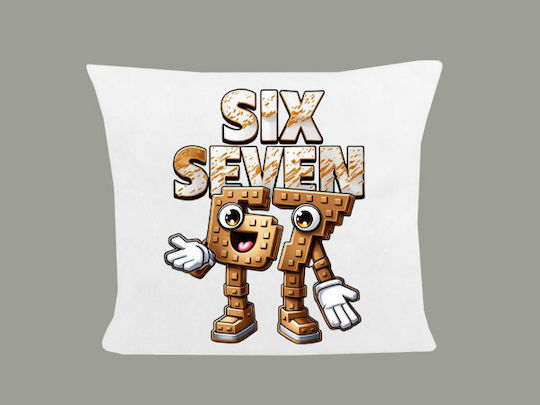 Μαξιλάρι Διάσταση 40x40cm Six-seven Λευκό