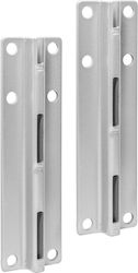Element Eckregal aus Metall in Grau Farbe 33x118mm 2 Stück 174504.0078 Element Eckregal aus Metall in Grau Farbe 33x118mm 2 Stück 174504.0078