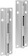 Element Raft De Colț Din Metal Gri 33x118mm 2 Bucăți 174504.0078