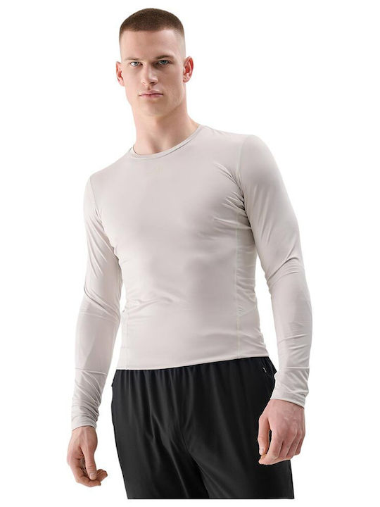 4F Funktionale Sportliche Langarmbluse Beiges